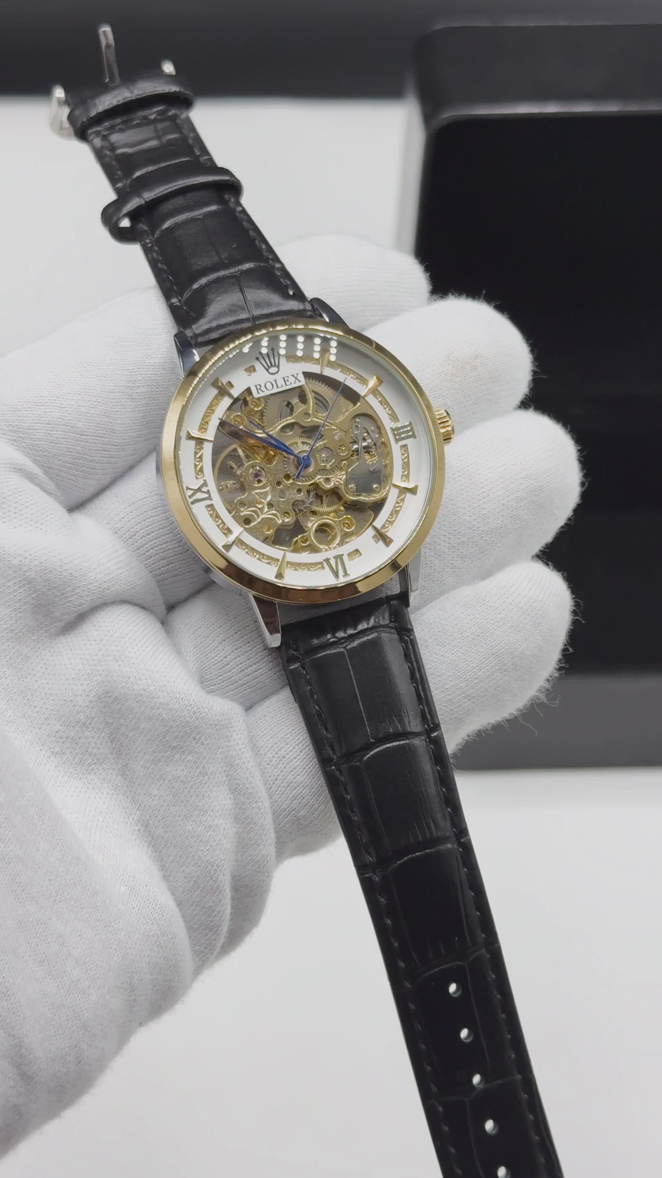 Rolex Skeleton Dial Premium Watch