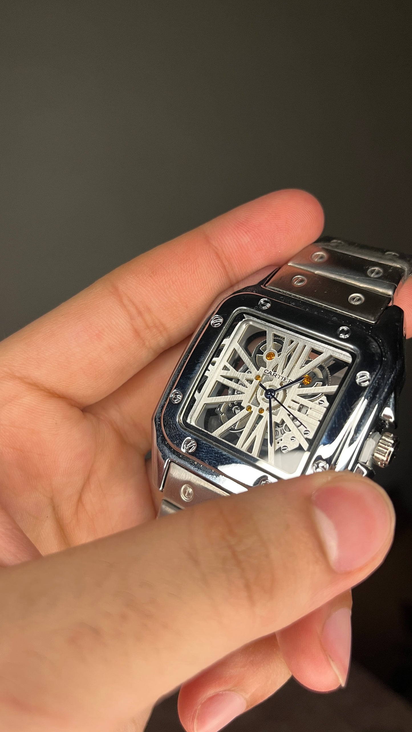 Cartier Santos Skeleton Prime | Sign of Luxury!